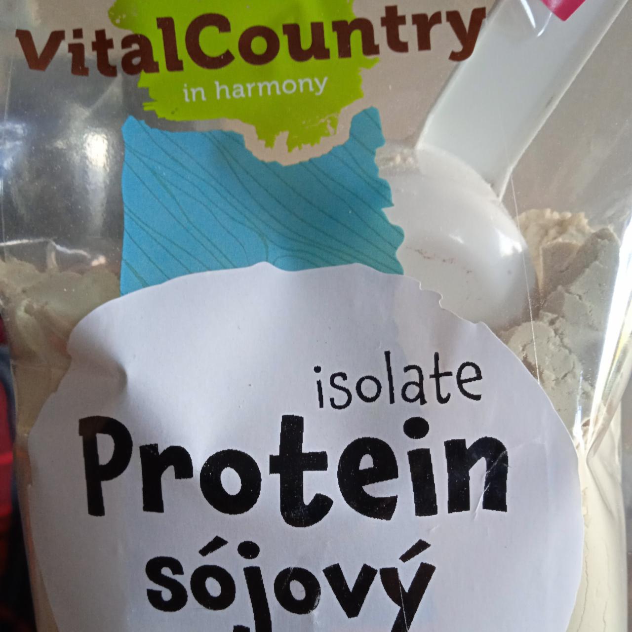 Fotografie - Protein isolate sojový VitalCountry