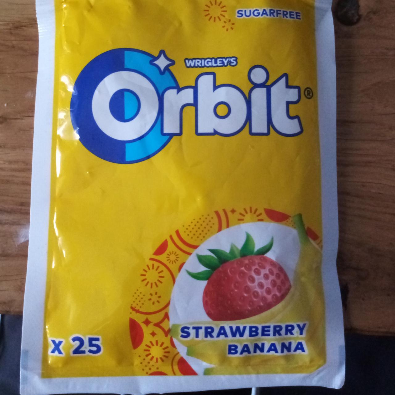 Fotografie - Orbit strawberry banana