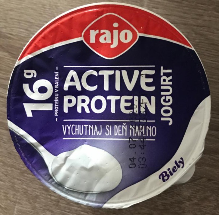 Fotografie - Active Protein Jogurt bílý Rajo