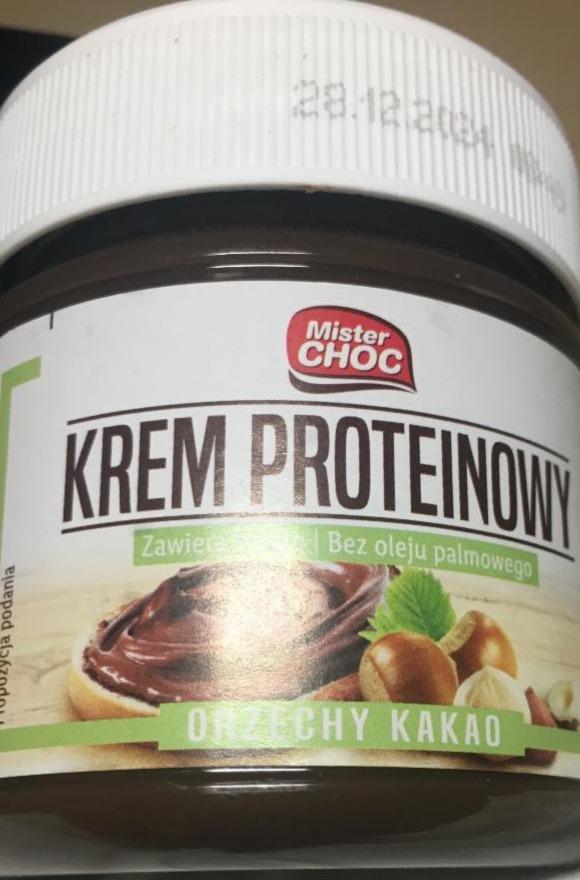 Fotografie - Krem proteinowy orzechy kakao Mister Choc