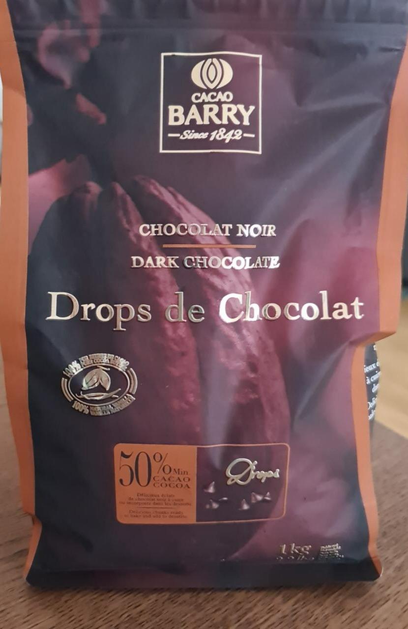Fotografie - Cacao Barry Drops de Chocolat 50%