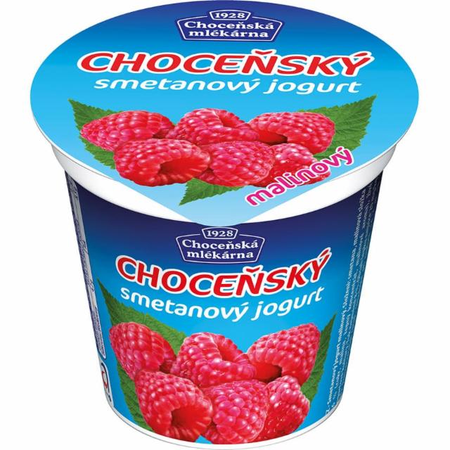Fotografie - Choceňský smetanový jogurt malinový