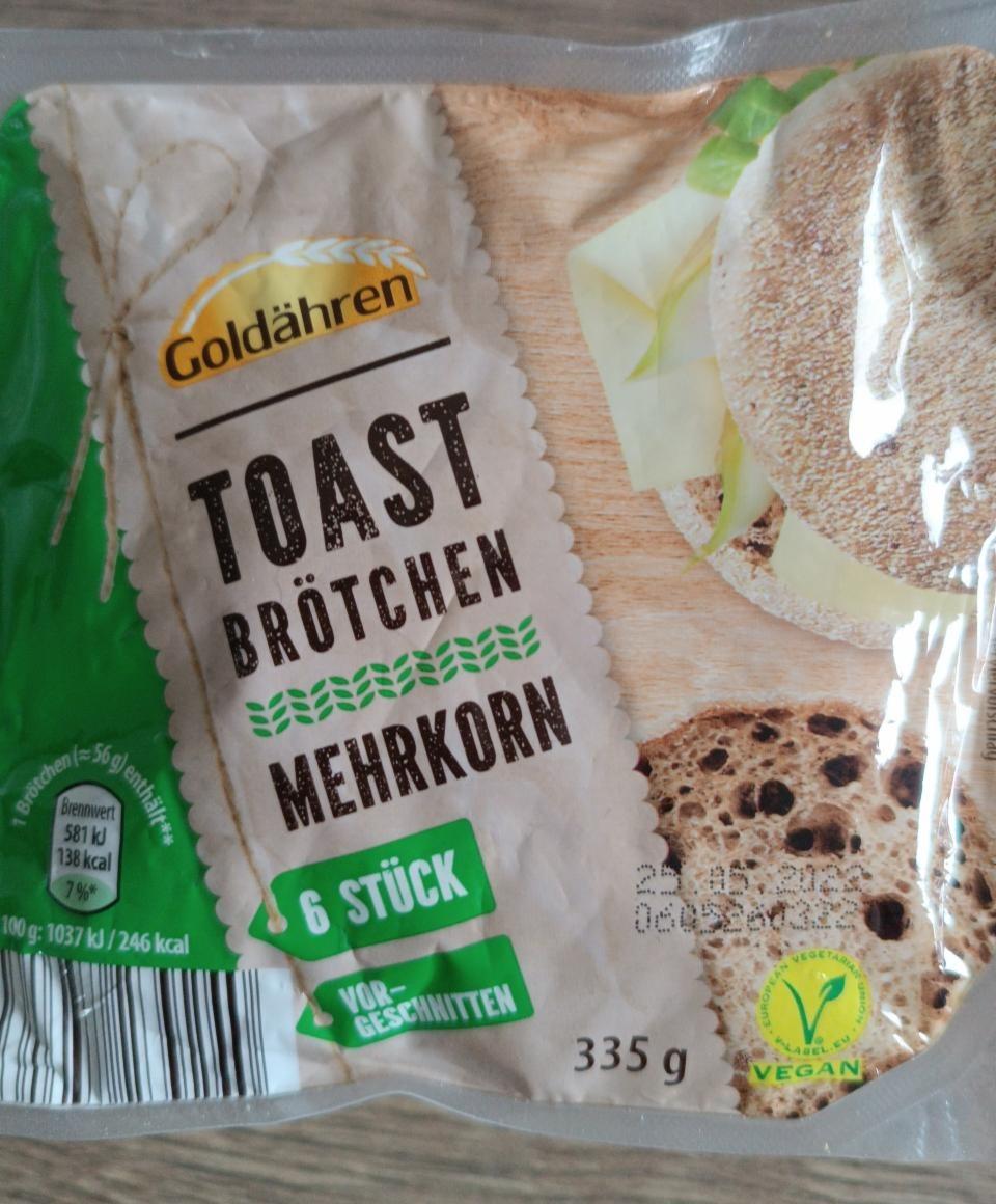 Fotografie - Toast Brötchen Mehrkorn Goldähren