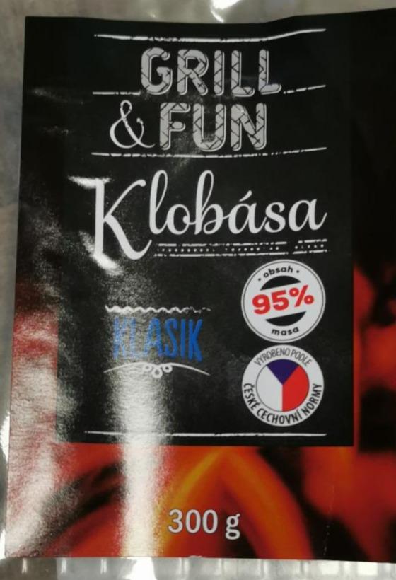 Fotografie - Klobása KLASIK 95% Grill&Fun