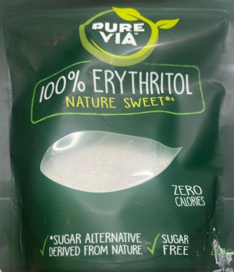 Fotografie - 100% Erythritol Nature sweet Zero calories Pure Via