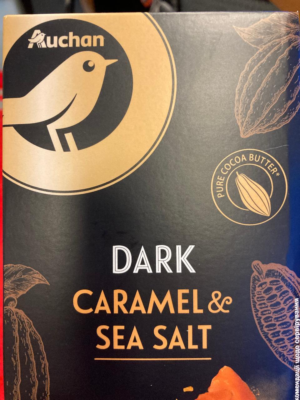 Fotografie - Dark caramel & sea salt Auchan