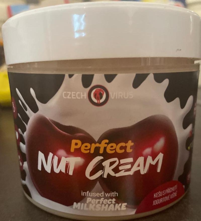 Fotografie - Perfect Nut Cream kešu s příchutí jogurtové višně Czech Virus