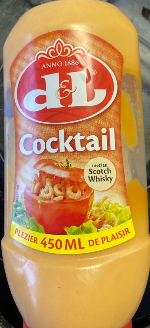Fotografie - Sauce Cocktail met Scotch Whisky D&L