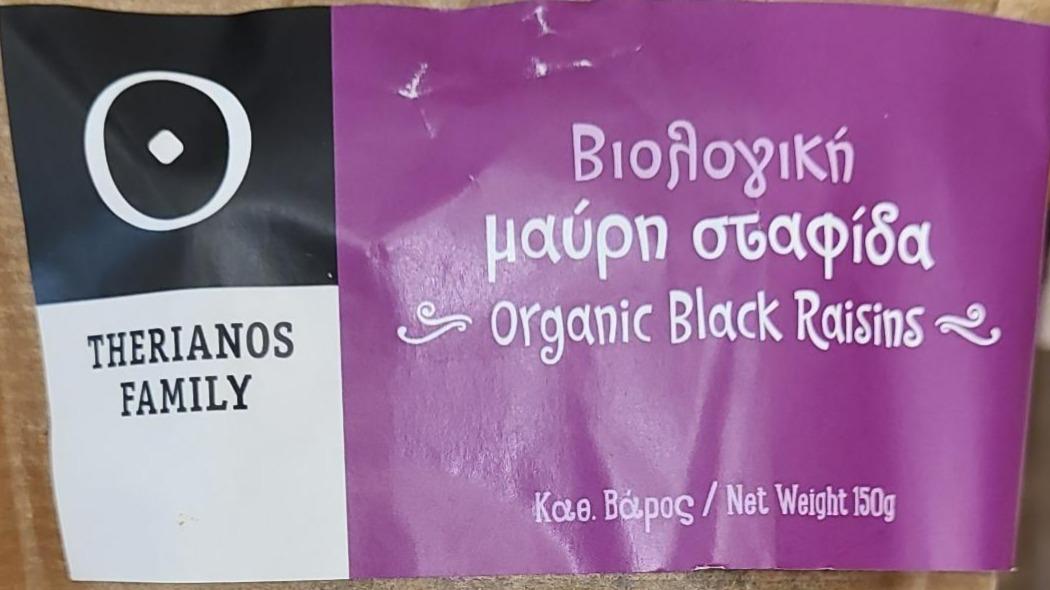 Fotografie - organic Black rausins bio
