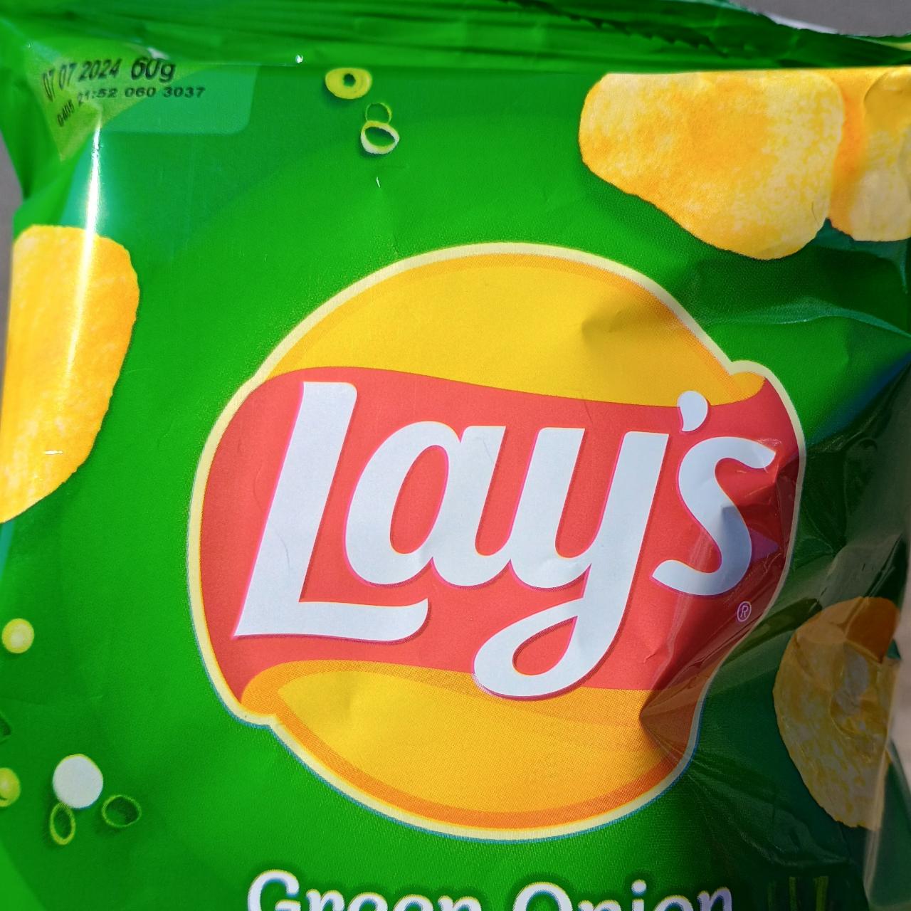 Fotografie - Green Onion flavoured Lay's