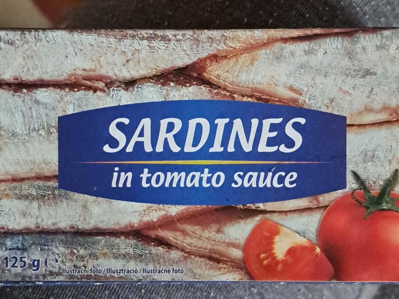 Fotografie - Sardines in tomato sauce Goral