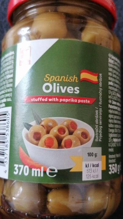 Fotografie - Spanish olives stuffed with paprika paste K-Classic