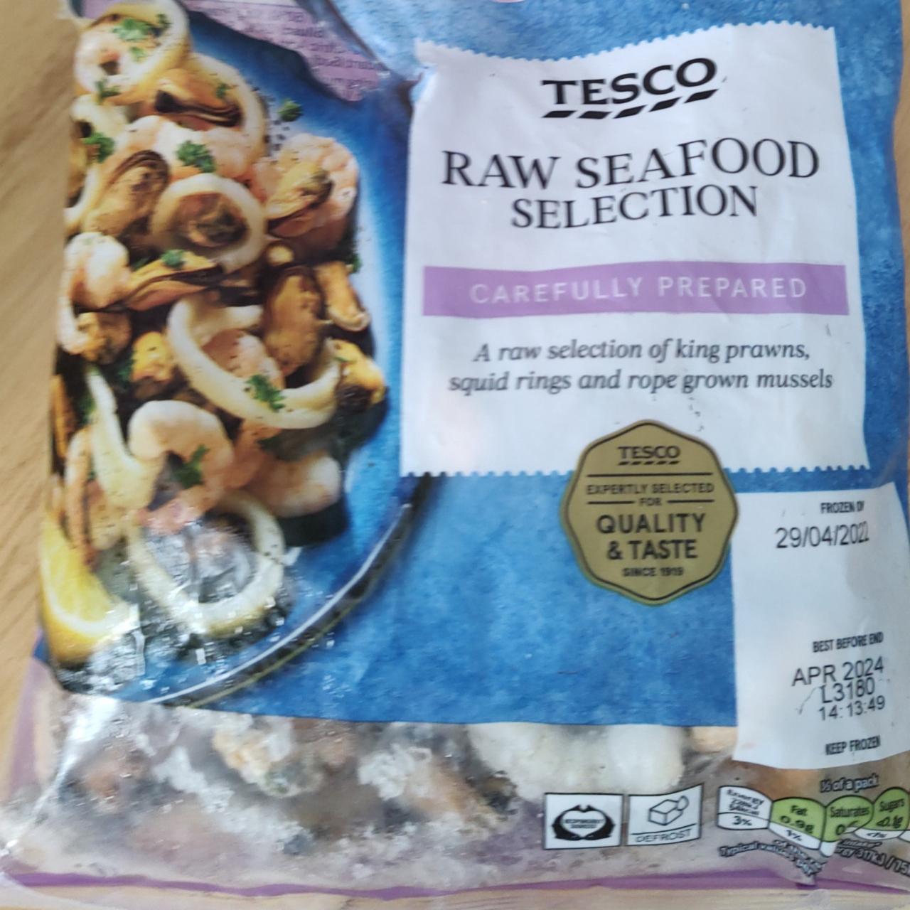 Fotografie - Raw Seafood Selection Tesco