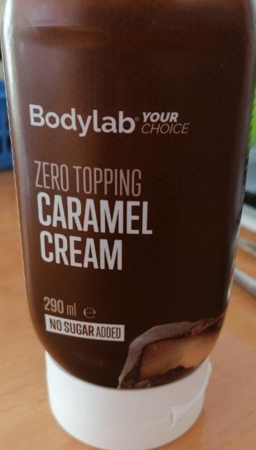 Fotografie - Zero topping caramel cream Bodylab