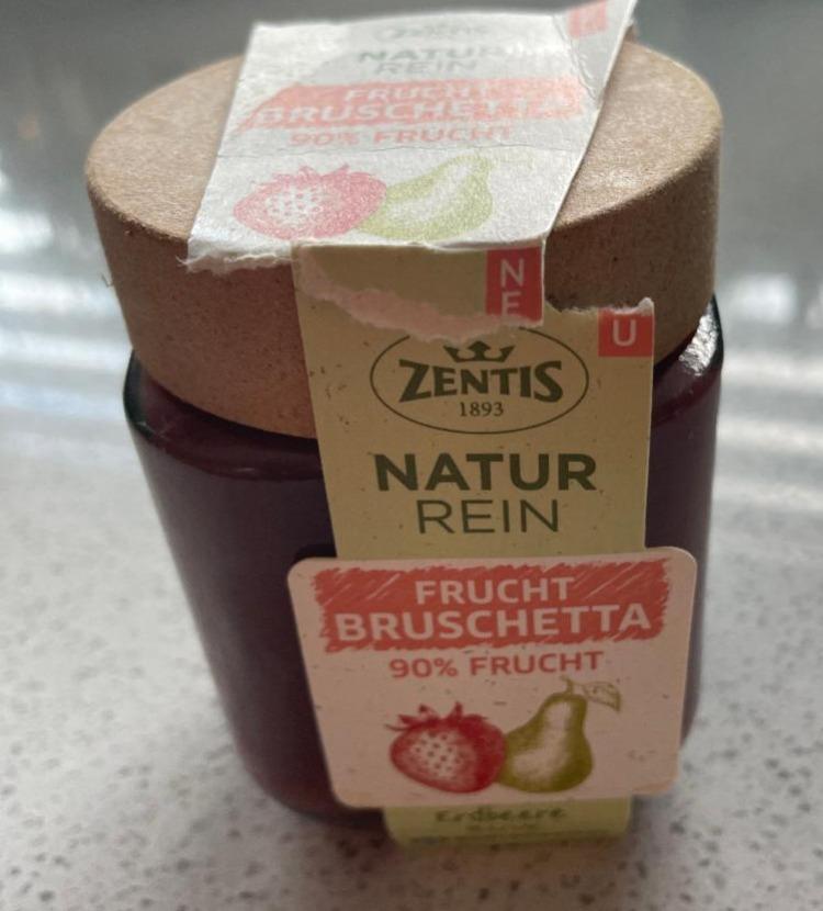 Fotografie - Natur Rein Frucht Bruschetta 90% Frucht Zentis