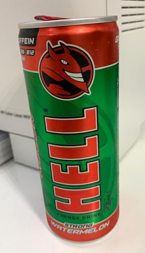 Fotografie - Energy drink Strong Watermelon Hell