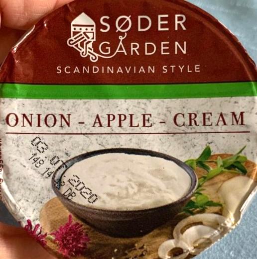 Fotografie - Onion-apple-cream Soder garden