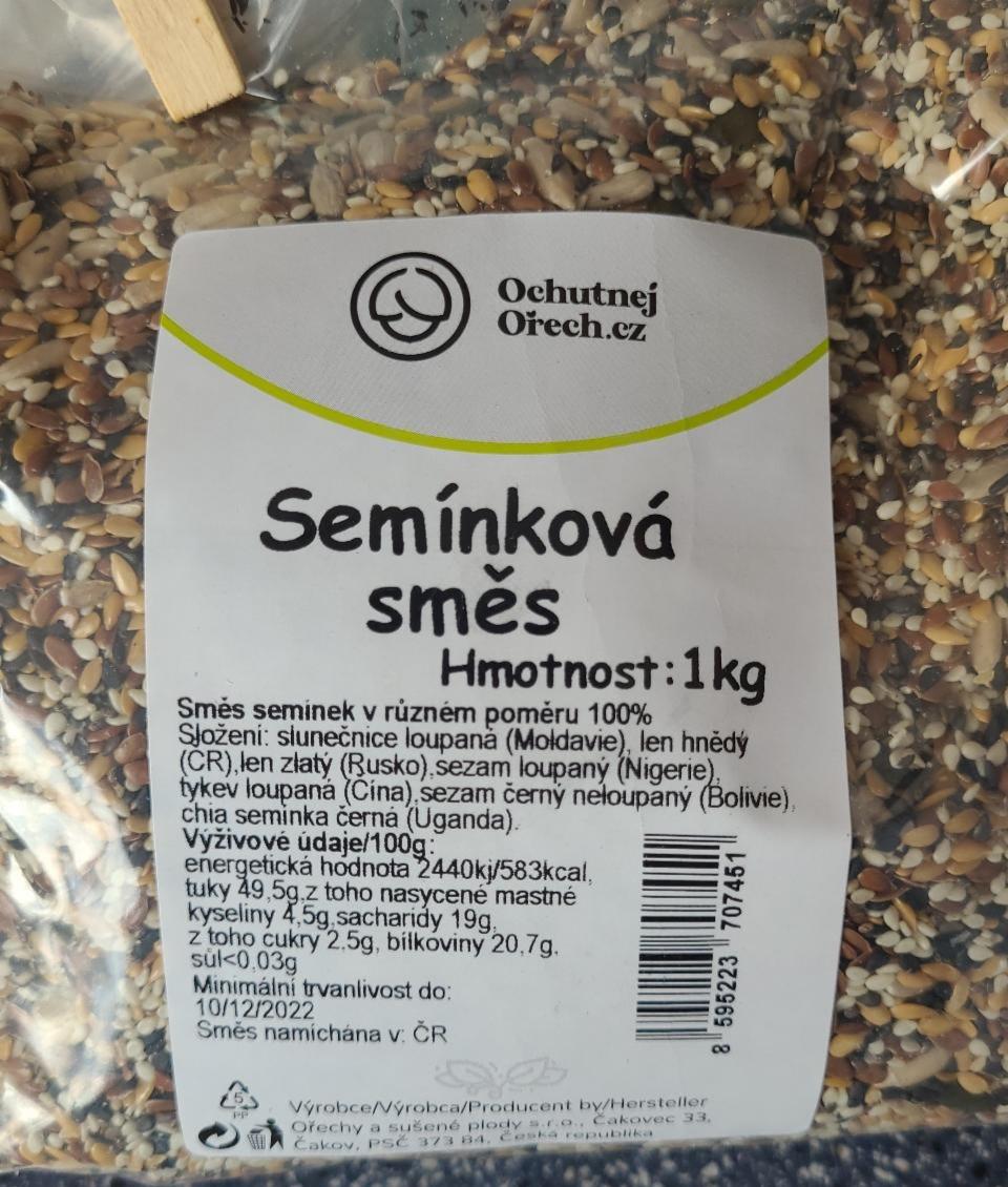 Fotografie - Semínková směs Ochutnejorech.cz