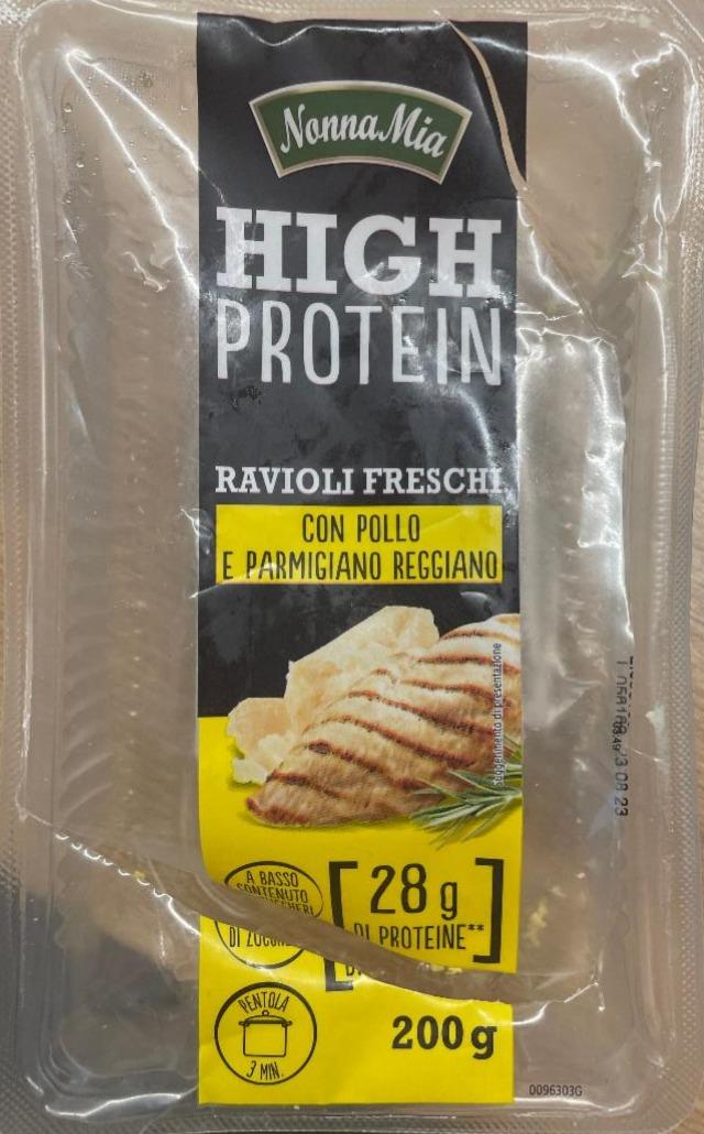 Fotografie - High Protein Ravioli Freschi con Pollo e Parmigiano Reggiano Nonna Mia