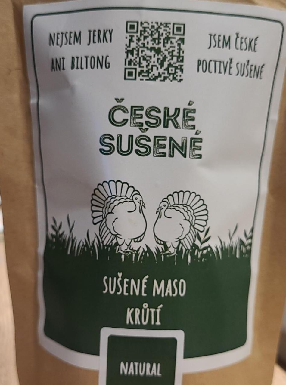 Fotografie - Sušené maso krůtí natural Jsem české sušené Natural