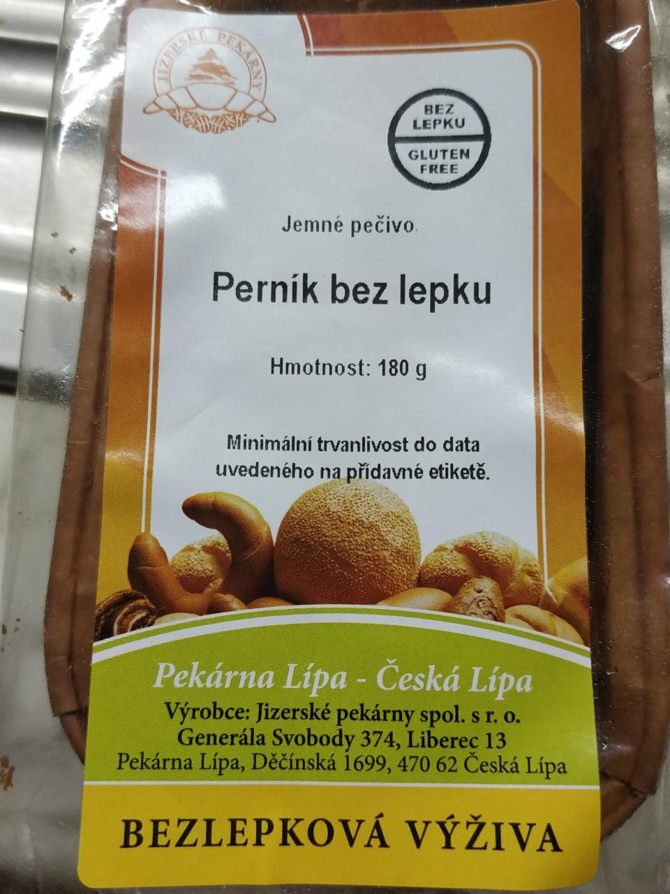 Fotografie - Perník bez lepku Jizerské pekárny