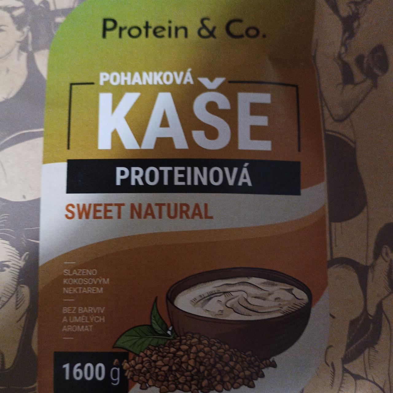 Fotografie - Pohanková proteinová kaše Sweet natural Protein & Co.