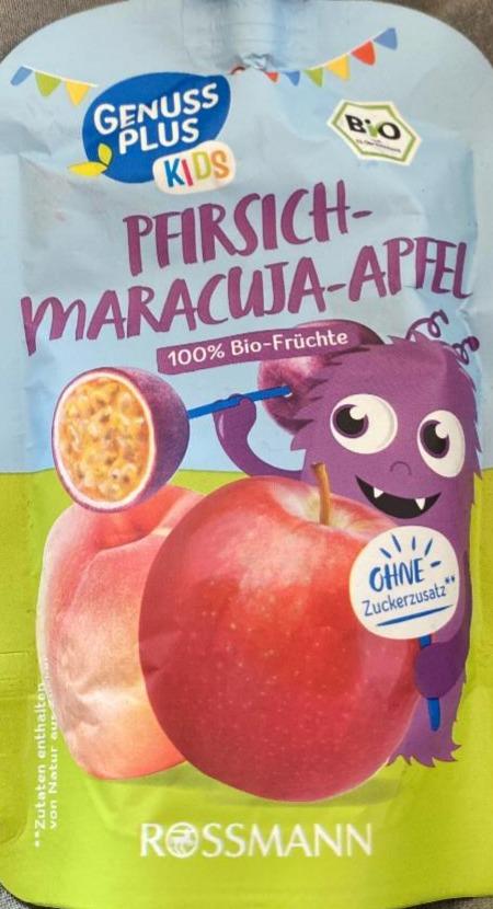 Fotografie - Pfirsich-Maracuja-Apfel genuss plus