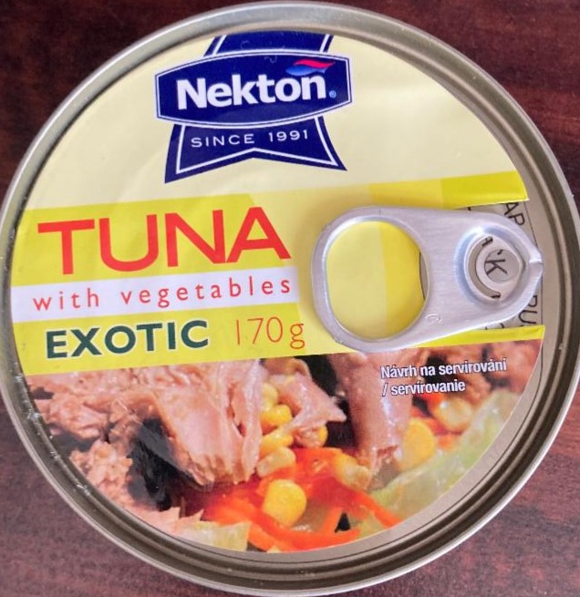 Fotografie - Tuna with vegetables exotic Nekton