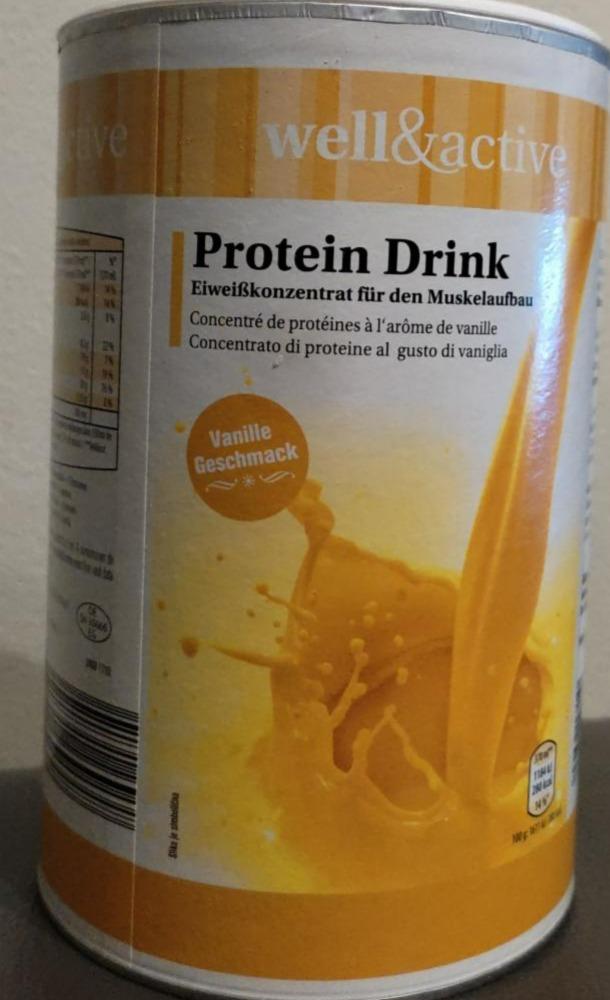 Fotografie - protein drink well&active