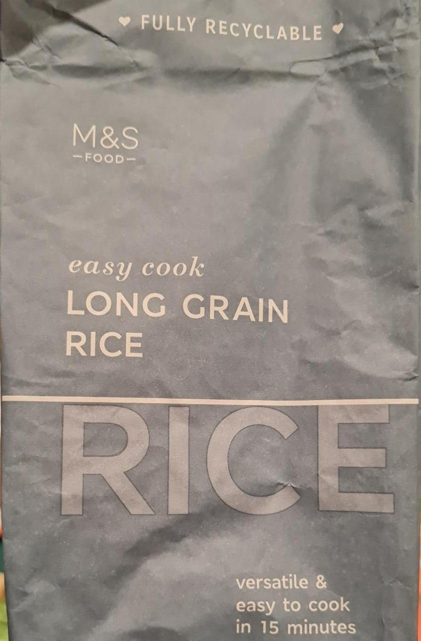 Fotografie - Long grain rice M&S Food