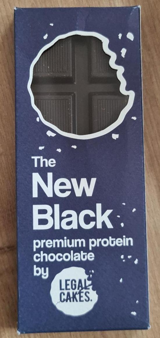 Fotografie - The New Black Premium protein chocolate by Legal Cakes