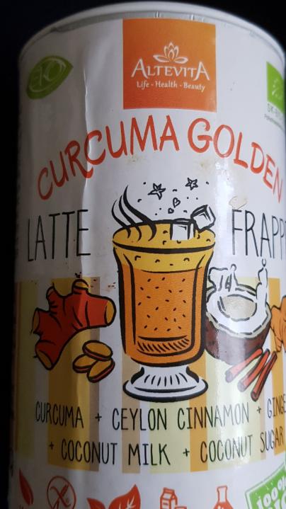 Fotografie - Curcuma Golden Latte Frappe Altevita