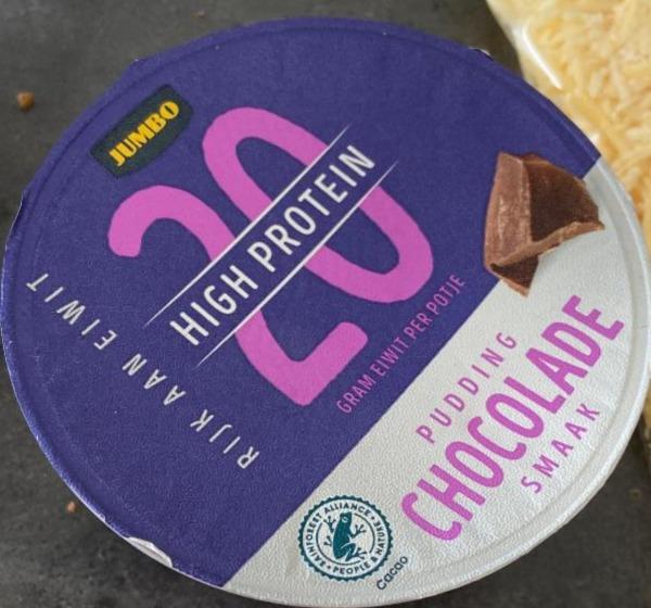 Fotografie - 20 High Protein Pudding Chocolade smaak Jumbo