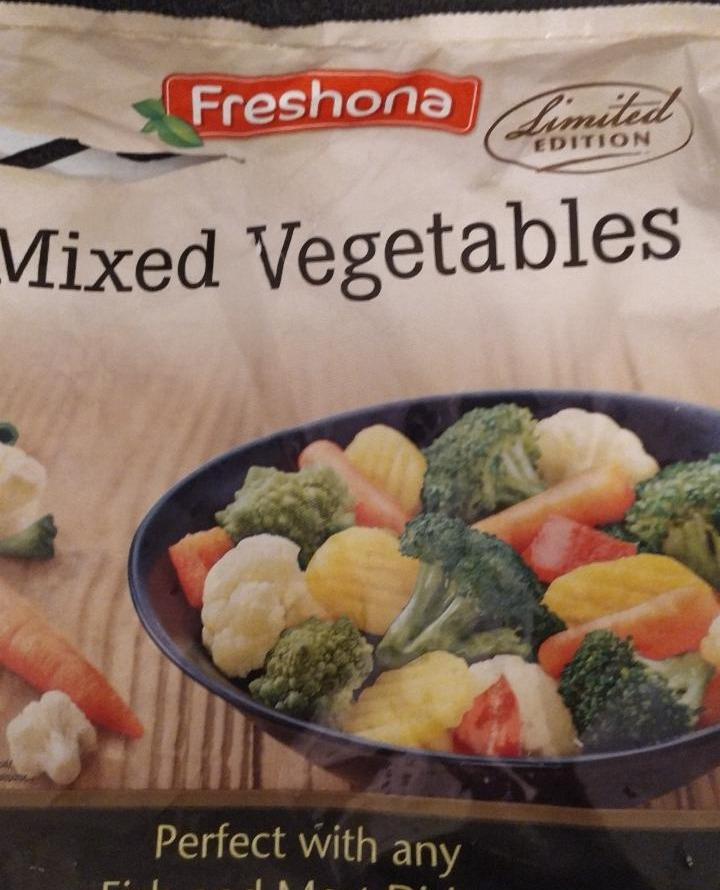 Fotografie - Mixed Vegetables limited edition Freshona