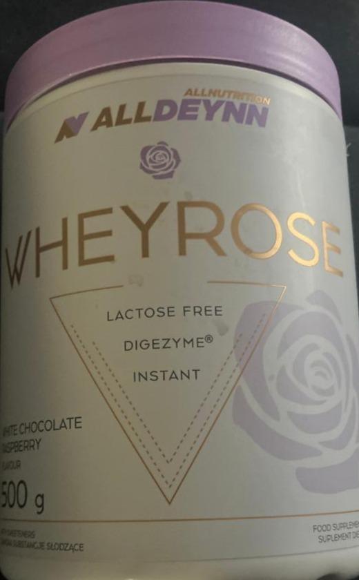 Fotografie - Alldeynn Wheyrose White Chocolate Raspberry Allnutrition