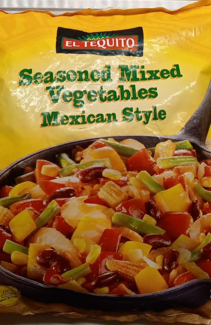 Fotografie - Seasoned Mixed Vegetables Mexican Style El Tequito