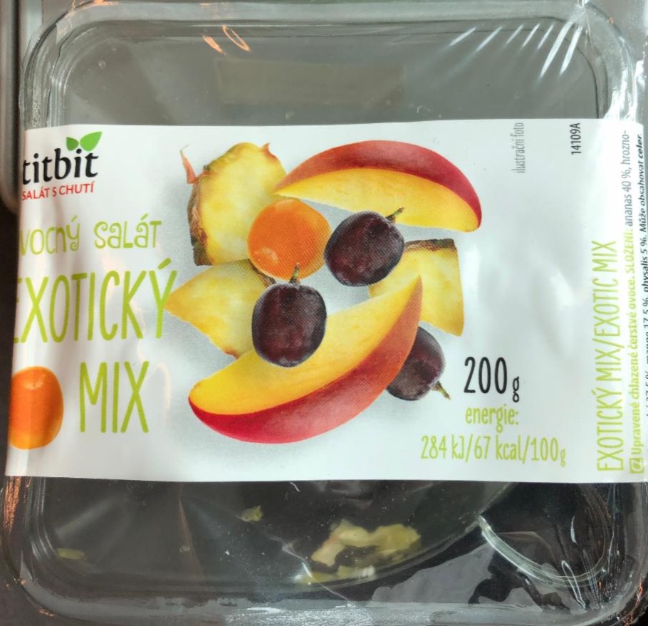 Fotografie - ovocný salát exotický mix Titbit