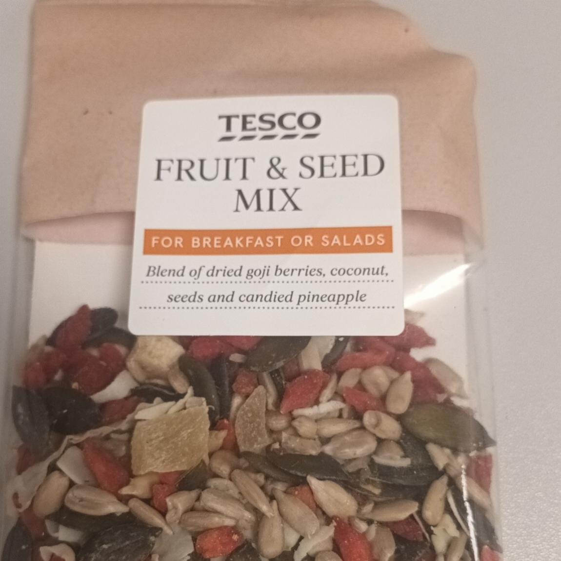 Fotografie - Seed & Fruit Mix Tesco