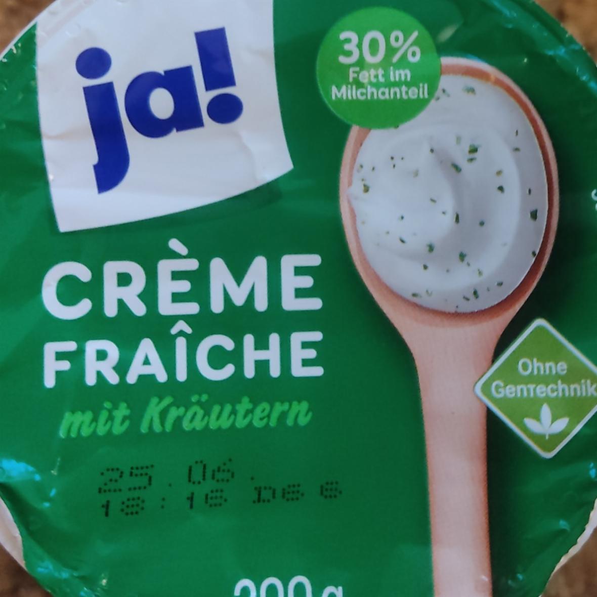 Fotografie - Crème Fraîche mit Kräutern Ja!