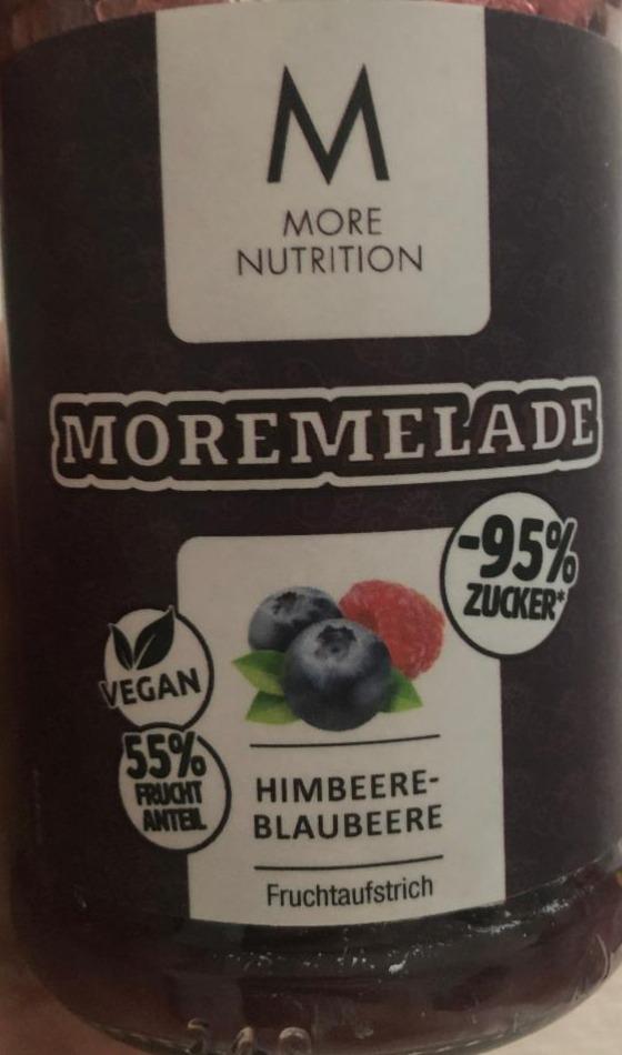 Fotografie - Moremelade Himbeere - Blaubeere More Nutrition