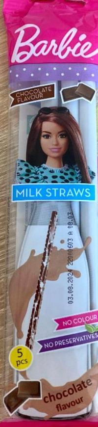 Fotografie - Milk straws Chocolate flavour Barbie