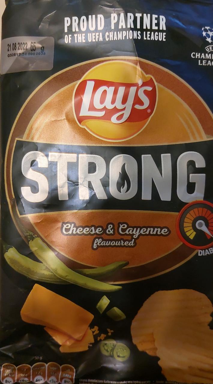 Fotografie - Strong Cheese & Cayenne Lay's