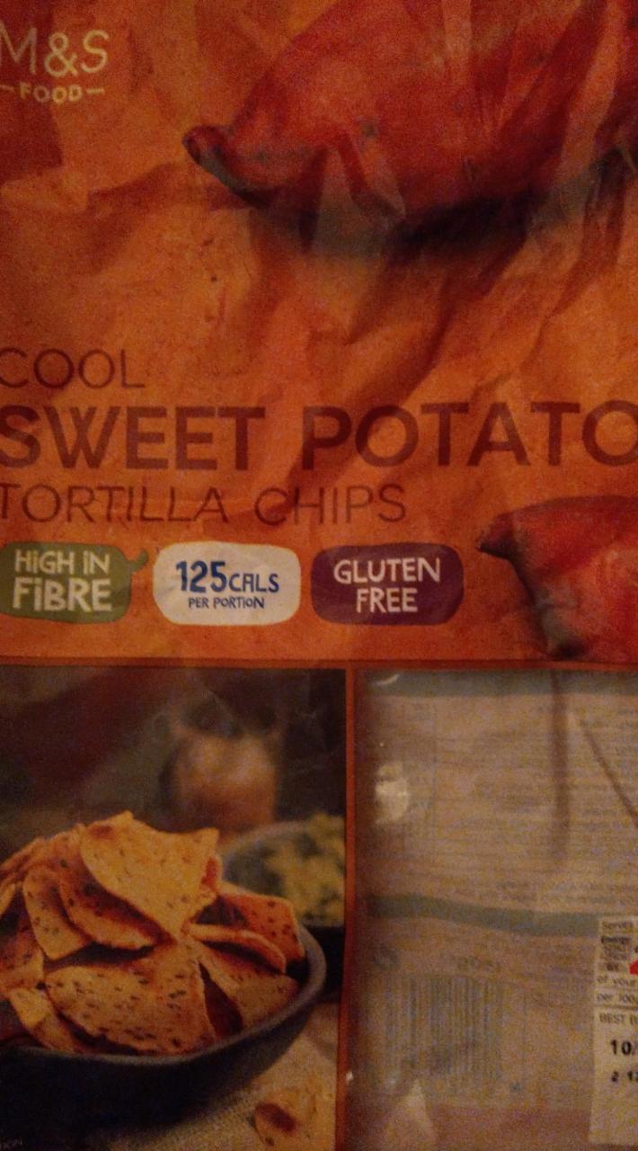 Fotografie - Cool Sweet Potato Tortilla Chips M&S Food