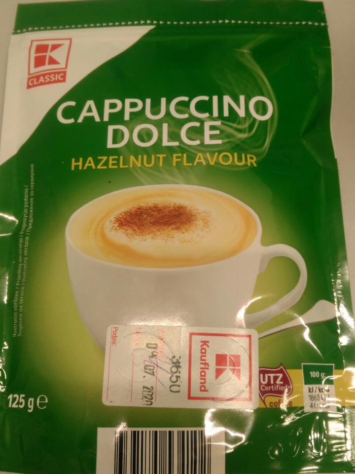 Fotografie - Cappuccino Dolce Hazelnut flavour K-Classic