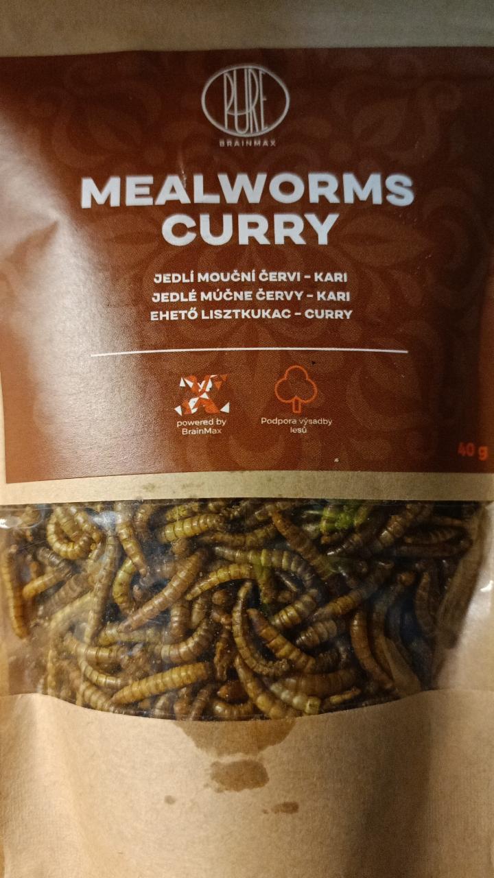Fotografie - Pure Mealworms Curry BrainMax