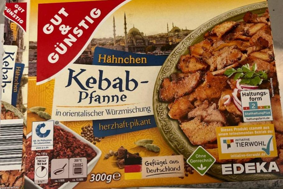 Fotografie - Hähnchen Kebab-Pfanne Gut & Günstig
