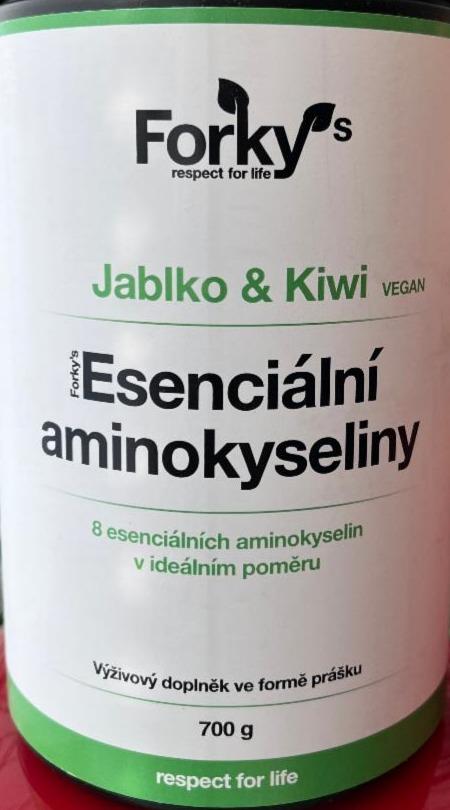 Fotografie - Esenciání aminokyseliny jablko & kiwi Forky’s