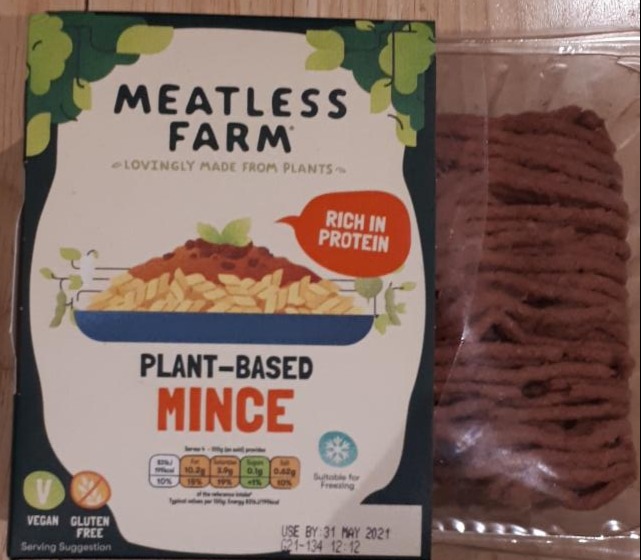 Fotografie - Plant-Based Mince Meatless Farm