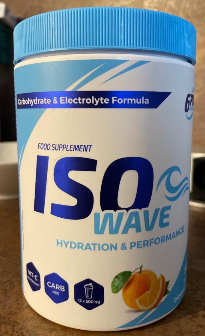 Fotografie - Iso Wave Hydration & Performance Orange 6PAK Nutrition