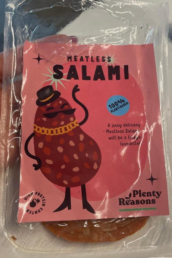Fotografie - Meatless Salami Plenty Reasons